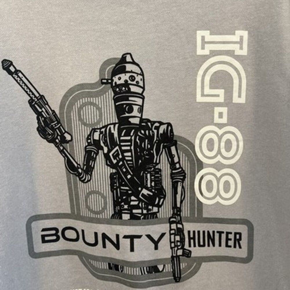 Disney Star Wars Droid Depot  Sweatshirt Adult Medium IG-88 Bounty Hunter